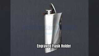 맞춤 새겨진 플라스크 홀더 선물