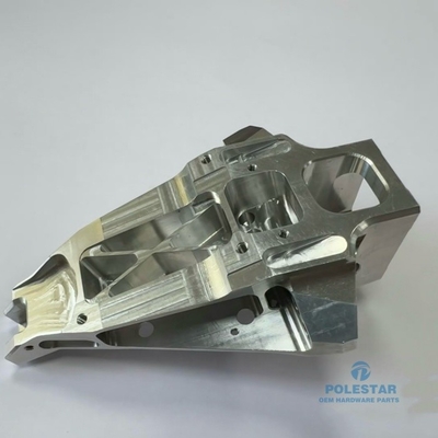 ALU 7075 RC 자동차 트럭 내부 부품 CNC 가공 서비스 은 검정 안오디화