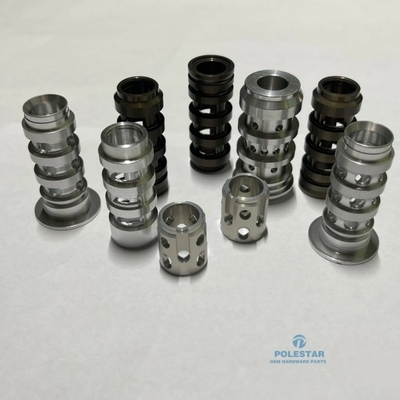 CNC 가공 스틸 수압 밸브 수갑 40Cr 42CrMo 20CrMnTi SUJ2 유체 제어 부품
