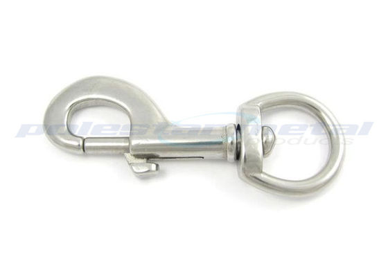 핸드백을 위한 주문을 받아서 만들어진 304 스테인리스 Carabiner 스냅 걸이 D-환형물 회전대